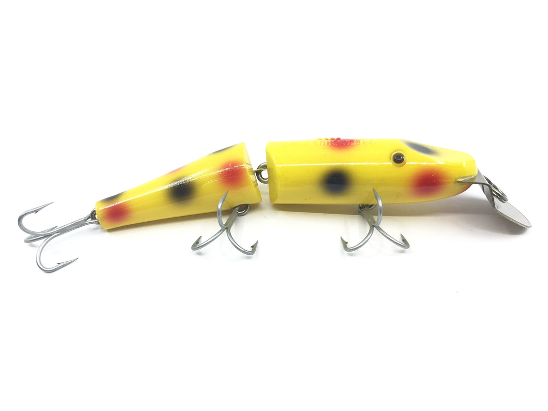 Creek Chub Jointed Pikie 3000 Yellow Spotted Color
