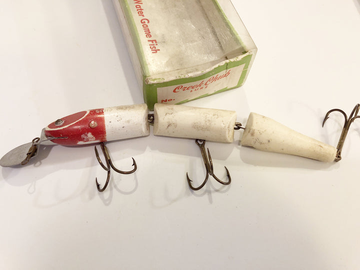 Creek Chub Triple Jointed Pike Red White