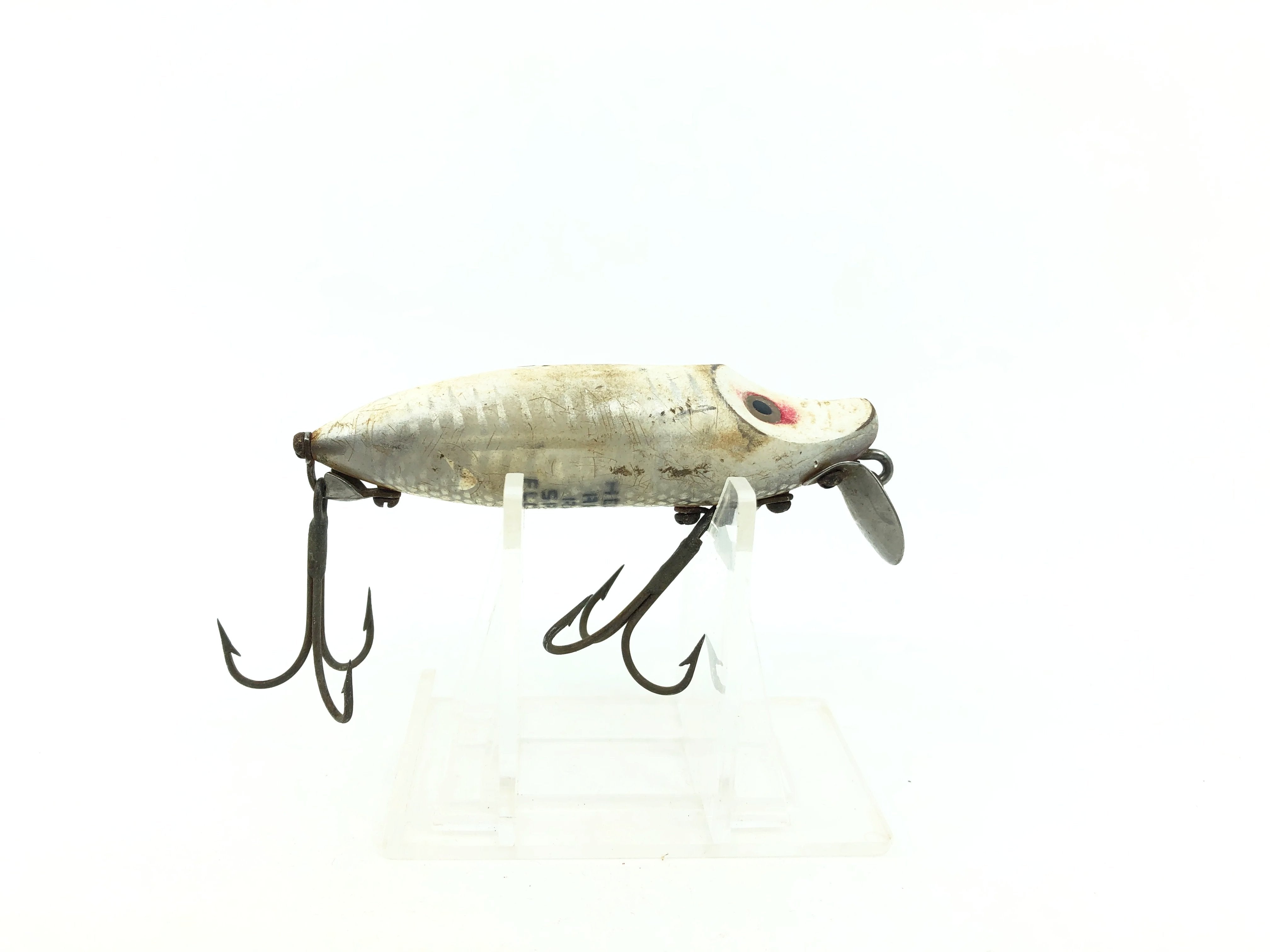 Heddon River Runt Spook Floater 9400 XRW White Shore Color – My Bait ...