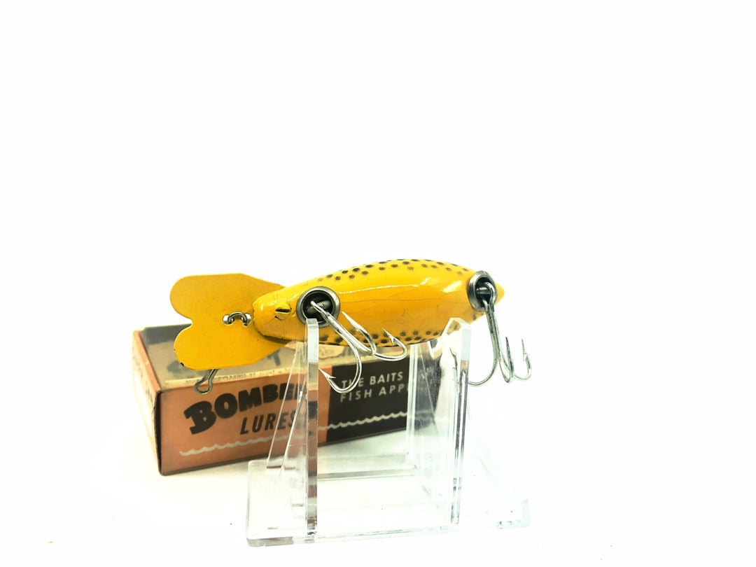 Bomber Wooden 400 Series Color #59 Yellow Coach Dog with Box