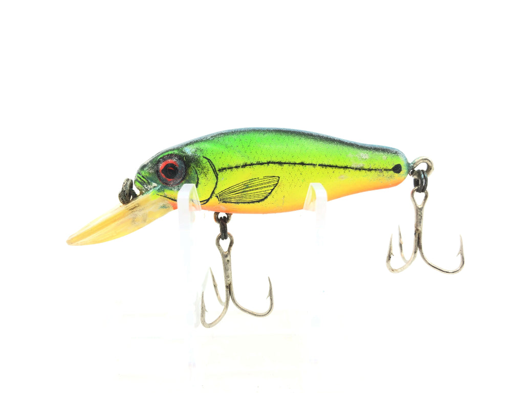 Bomber Smilin Minno 36AXM7 Fire Minnow/Orange Belly