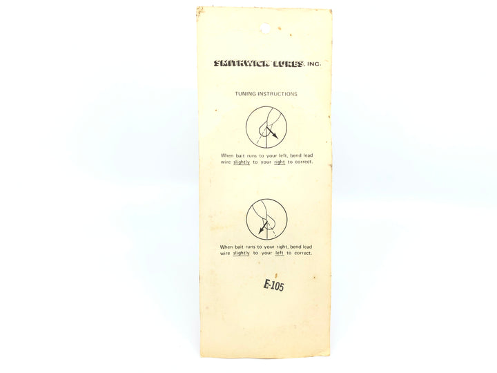 Smithwick Devil's Horse E-105 New on Card Old Stock