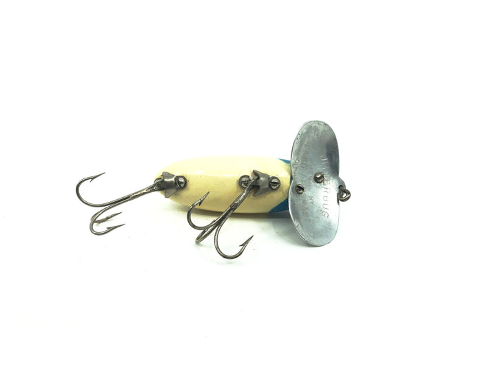 Arbogast Jitterbug 5/8oz ,#8 Blue Head Color, Vintage Bugged-Eyed Model-Tough!