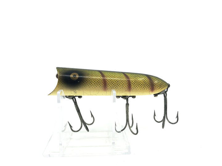 Wooden Heddon Lucky 13 LWB Perch White Belly Color