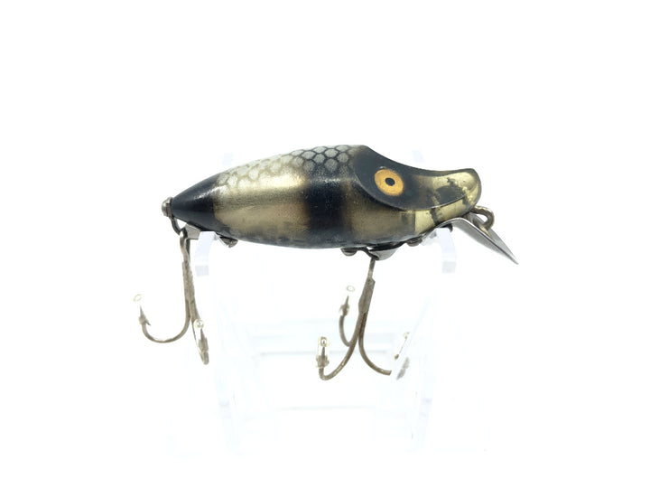 Heddon Midget River Runt Fish Flash 9010FF-SB Gold Reflector Black Scale