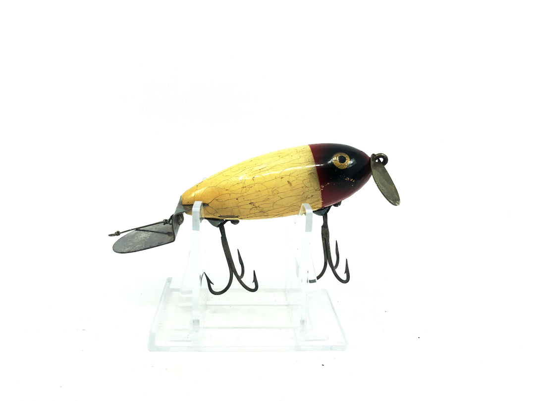 Heddon Go-Deeper Crab, RH Red Head/White Body Color