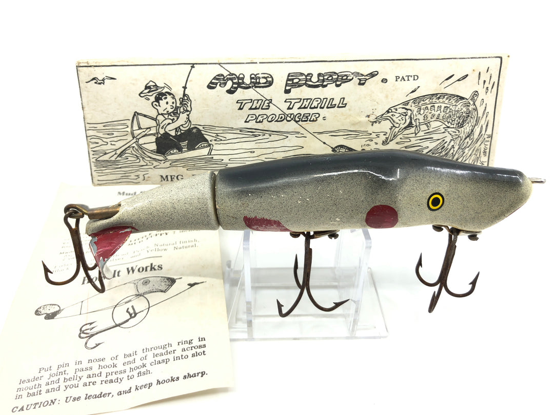 C.C. Roberts Mudpuppy Vintage Musky Lure with Box