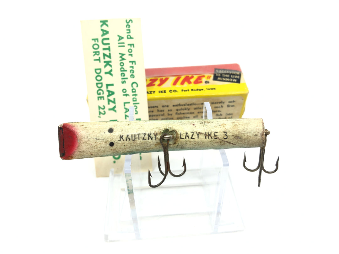 Kautzky Wooden Lazy Ike KL-36 Frog Color with Box