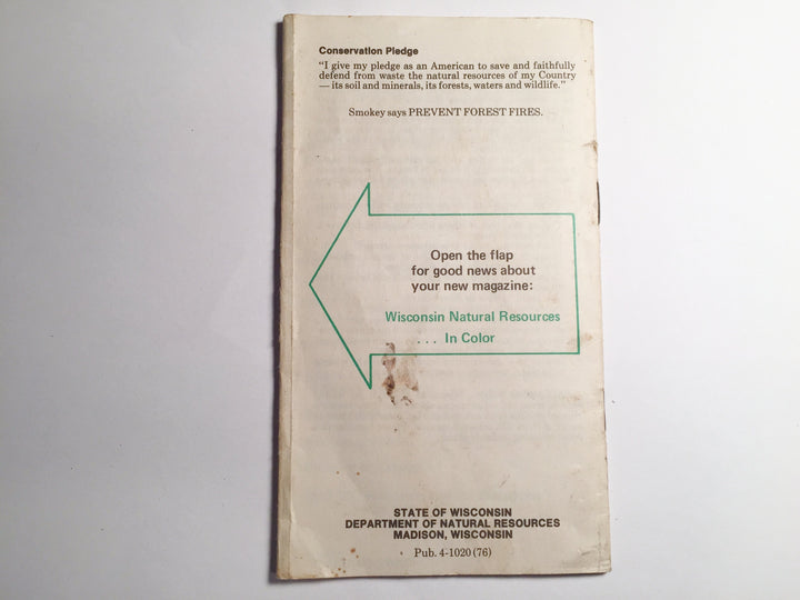 Wisconsin Fishing Regulations 1977