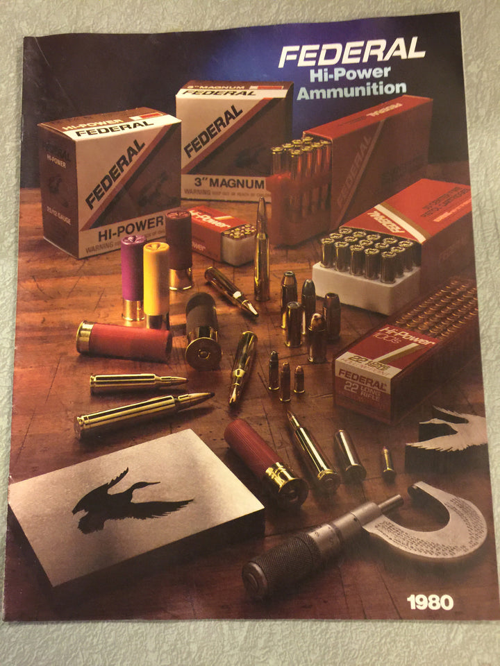 Federal Hi-Power Ammunition 1980 Catalog