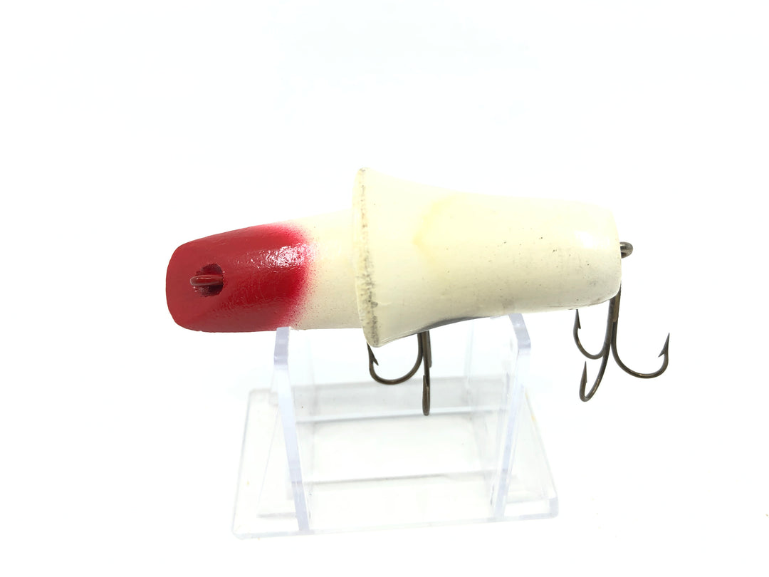 Kautzky Lazy Ike Top Ike Wooden Lure Red and White Color