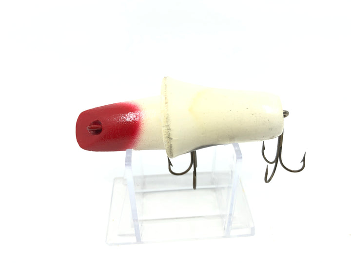 Kautzky Lazy Ike Top Ike Wooden Lure Red and White Color