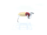 Arbogast Jitterbug Mini Red and White Color