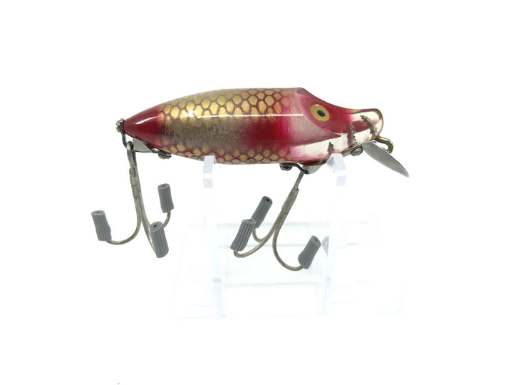 Heddon River Runt Spook Sinker Fish Flash 9110FF-GR Gold Reflector Red Scale