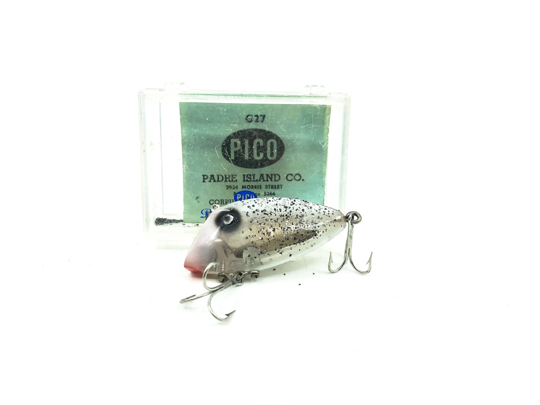 PICO Perch with Box and Insert, Silver Flitter Color
