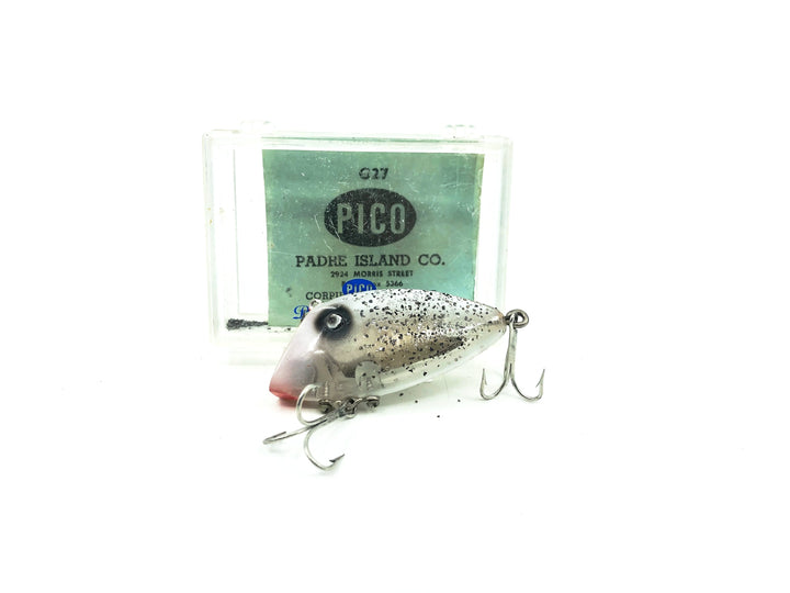 PICO Perch with Box and Insert, Silver Flitter Color