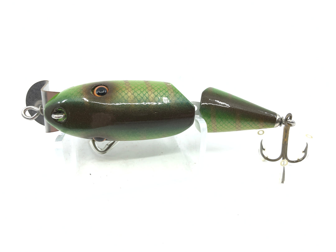 Chautauqua Special Order Wooden Wigglefish in Yellow Perch Color
