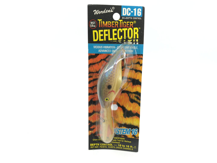 Worden Timber Tiger Deflector DC-16 Color 266 Purple Pearl Shad