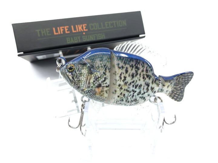 Mother Nature Lure Swimbait Baby Sunfish Series Black Crappie Color New in Box