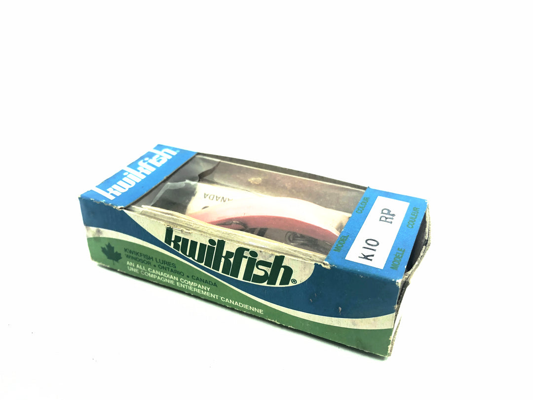 Pre Luhr-Jensen Kwikfish K10 RP Red Pearl Color New in Box Old Stock