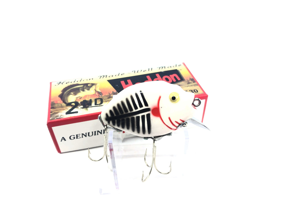 Heddon 9630 2nd Punkinseed X9630XWB White & Black Shore Color New in Box