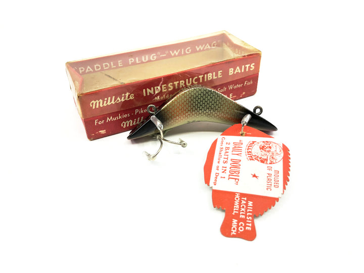 Millsite Daily Double Perch Scale Color 804 with Box and Hang Tag