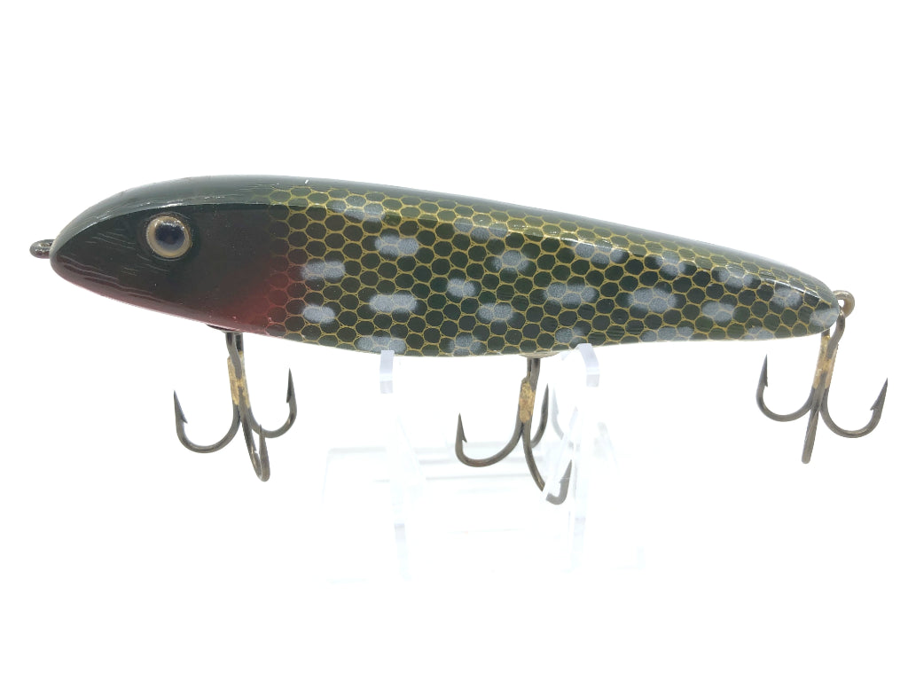 Jack Swedberg Custom Musky Lure Dark Northern Pike Color