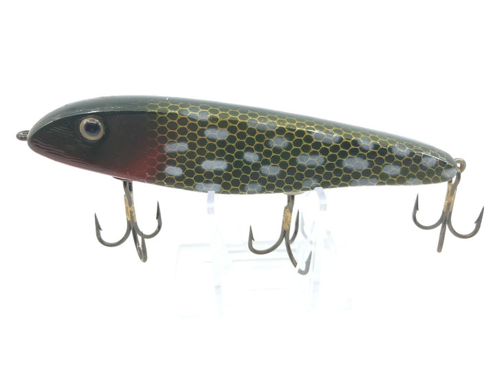 Jack Swedberg Custom Musky Lure Dark Northern Pike Color