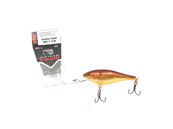 Rapala Shad Rap SR-7 CW Crawdad Color New in Box Old Stock