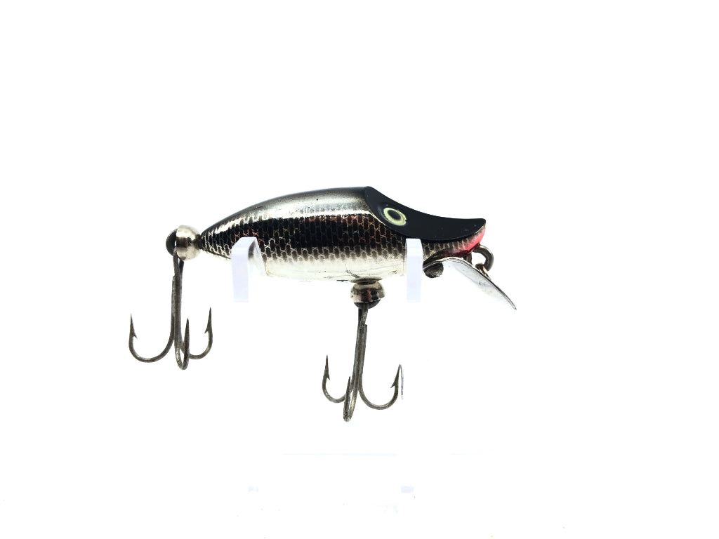 Heddon Tiny River Runt 350 NBL Black Shiner or Nickel Black Chrome Color