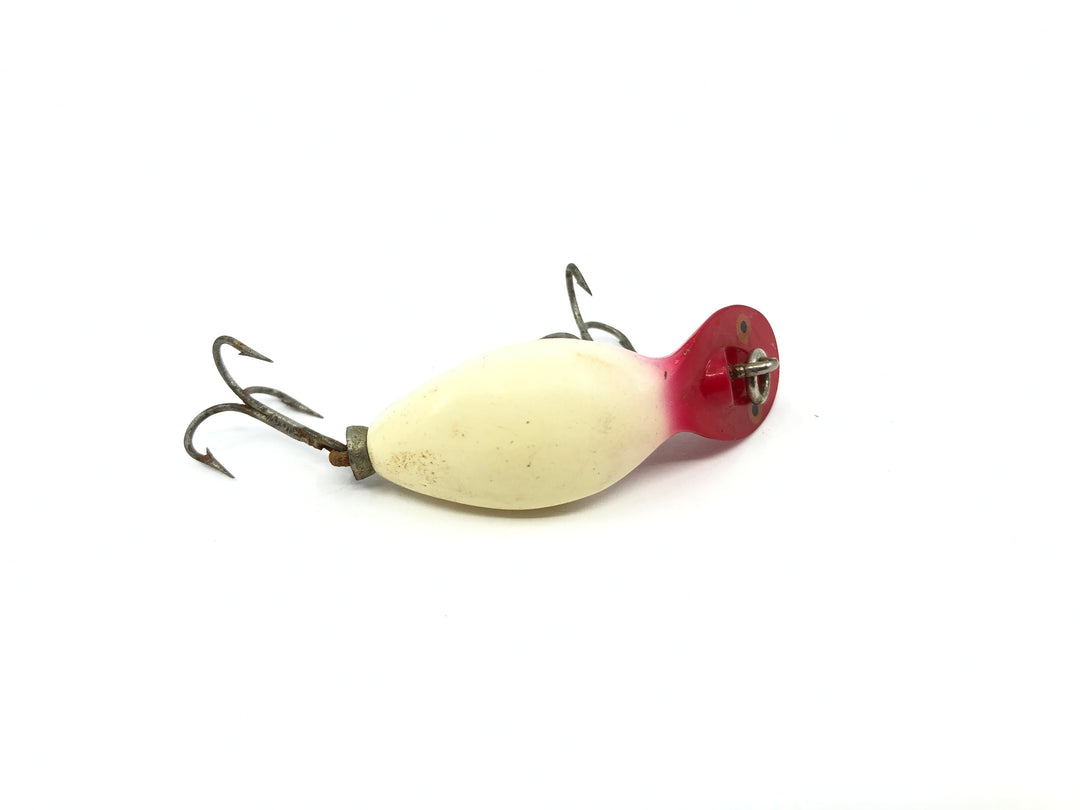 Heddon Tiny Tad Red Head White Color