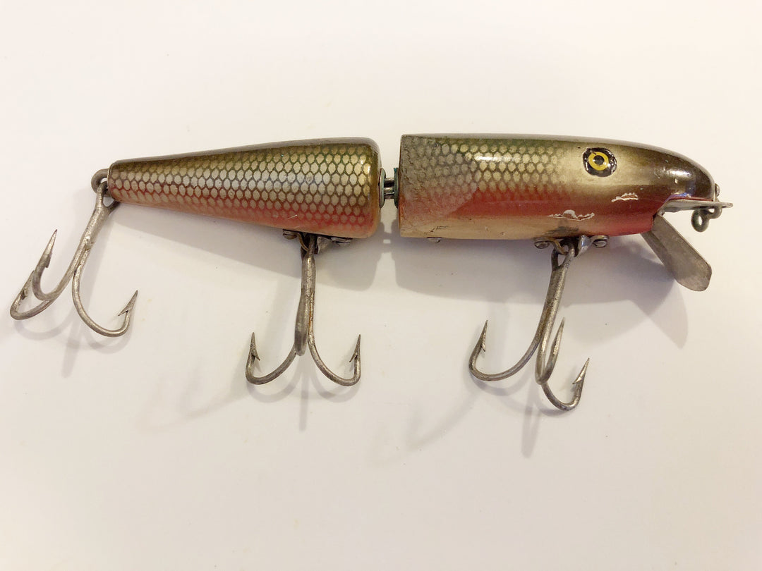 Pflueger Jointed Pal-O-Mine Lure Red Side Color