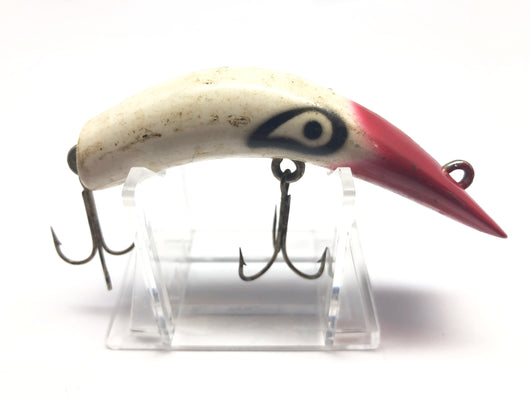 Lazy Ike Vintage Lure Size 4 Red White Color
