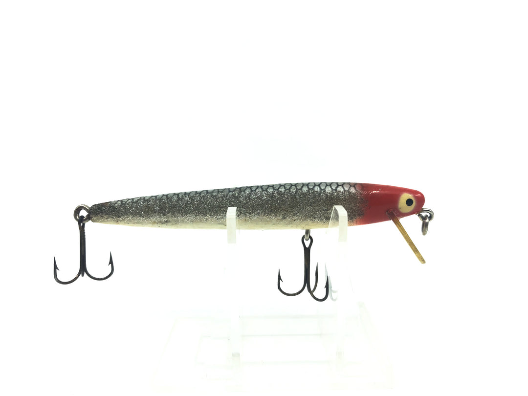 Heddon Wood Cobra Vibra-Flash Red White Color