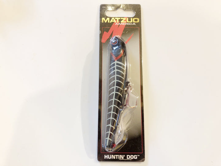 Matzuo Huntin' Dog Lure Blackshore Color New on Card
