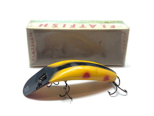Helin Flatfish S3 Yellow with Black Stripe and Box