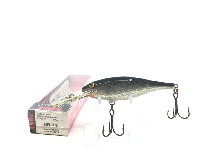 Rapala Risto Rap RR-9 S Silver Black Color with Box