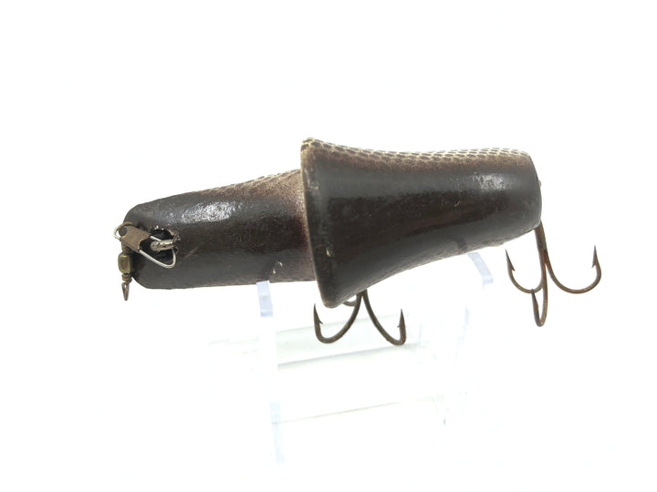 Kautzky Lazy Ike Top Ike Wooden Lure Black Scale Color