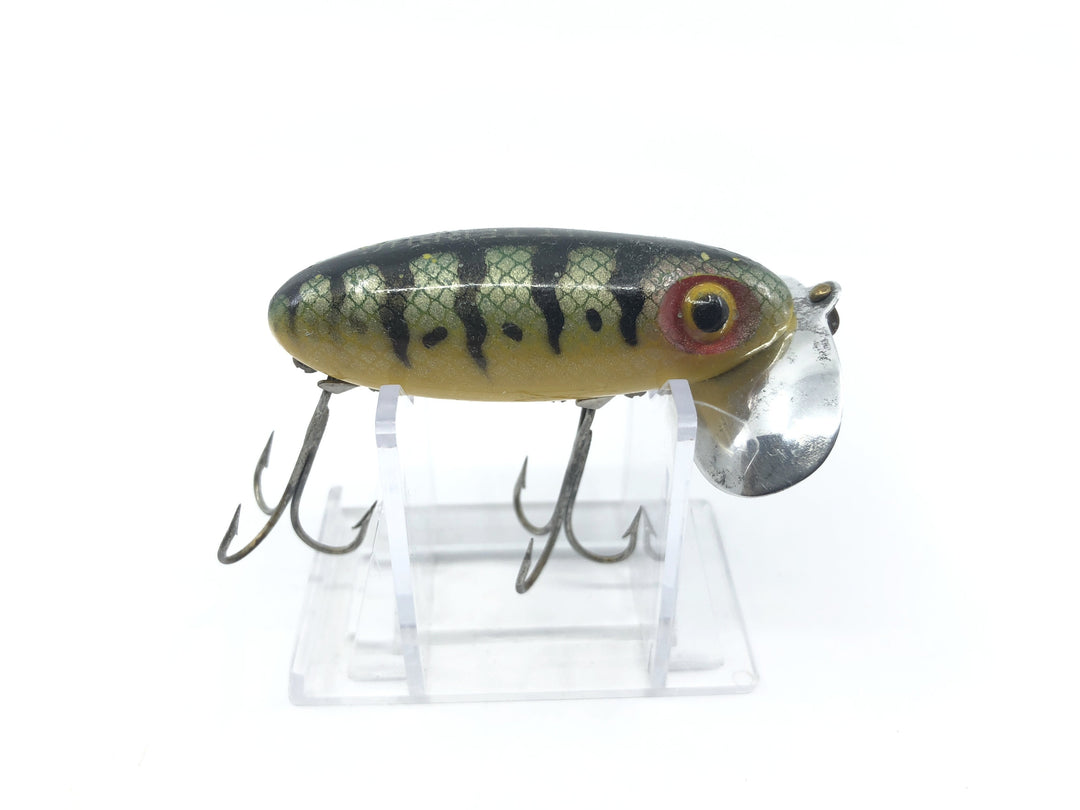 Arbogast Jitterbug Green Perch Color
