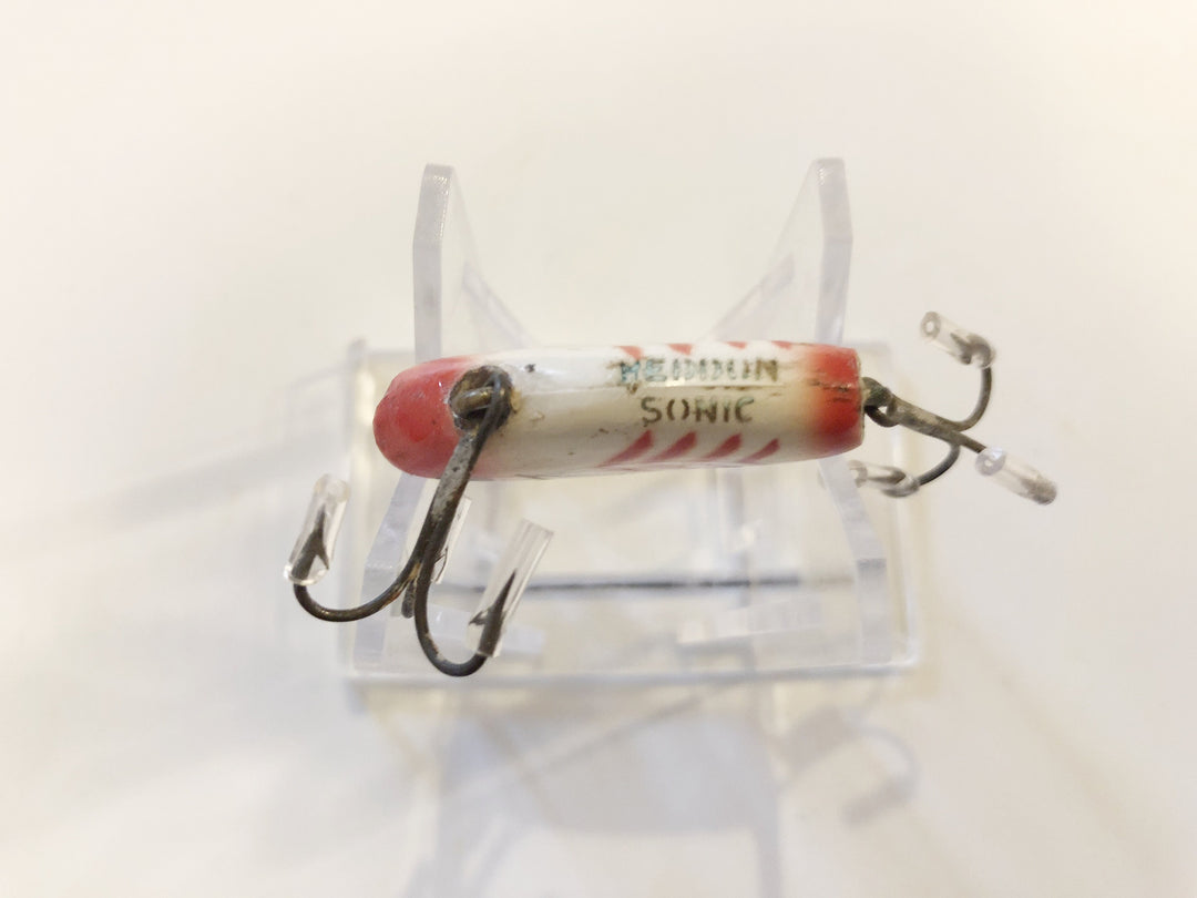 Rare Heddon Sonic Chevron Oil Advertising Pattern Fishing Lure