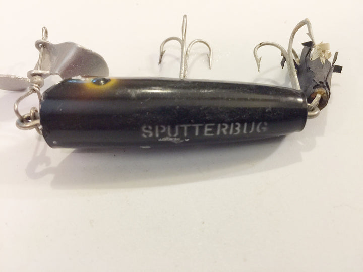 Arbogast Sputterbug Lure in Black Color