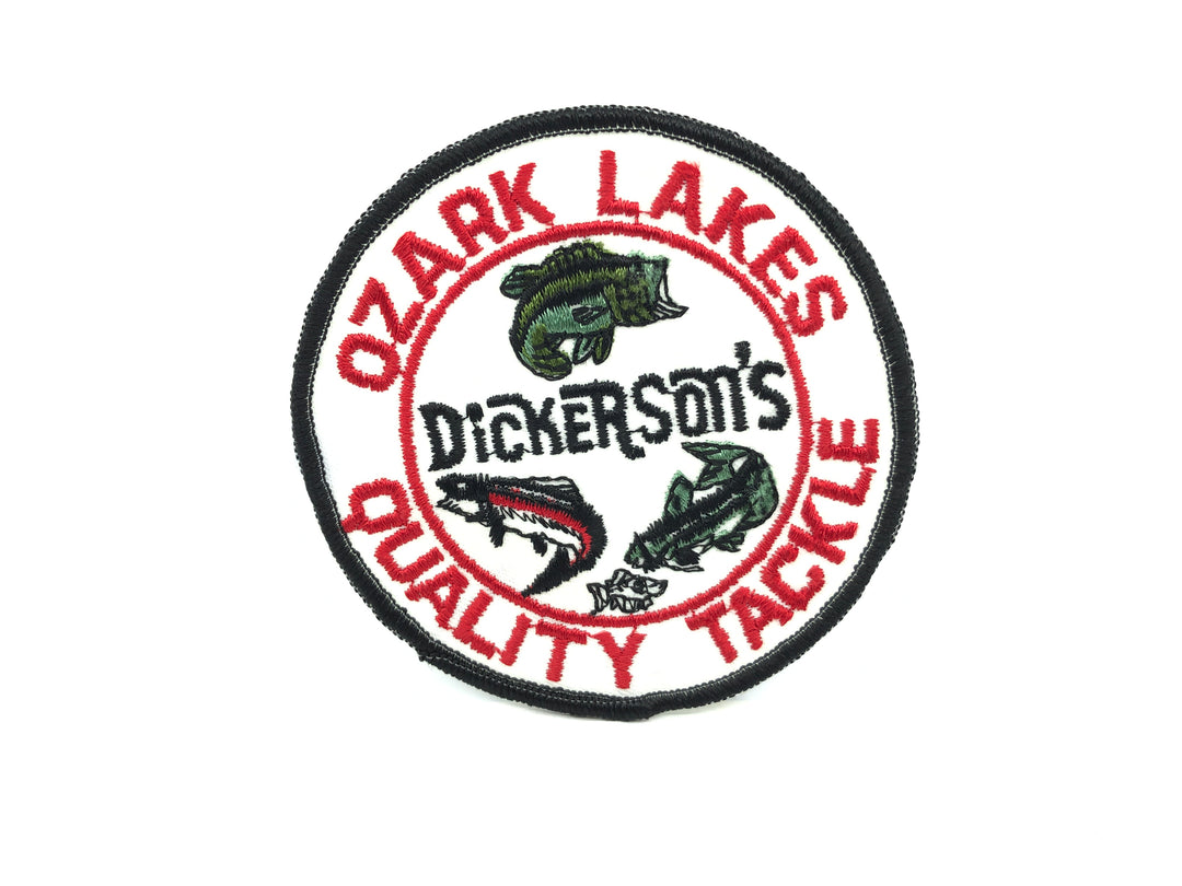 Dickerson's Ozark Lakes Quality Tackle Fishing Patch