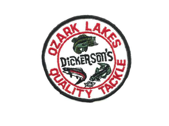 Dickerson's Ozark Lakes Quality Tackle Fishing Patch