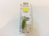 Arbogast Jitterbug Clicker 1/4oz New on Card Frog Color