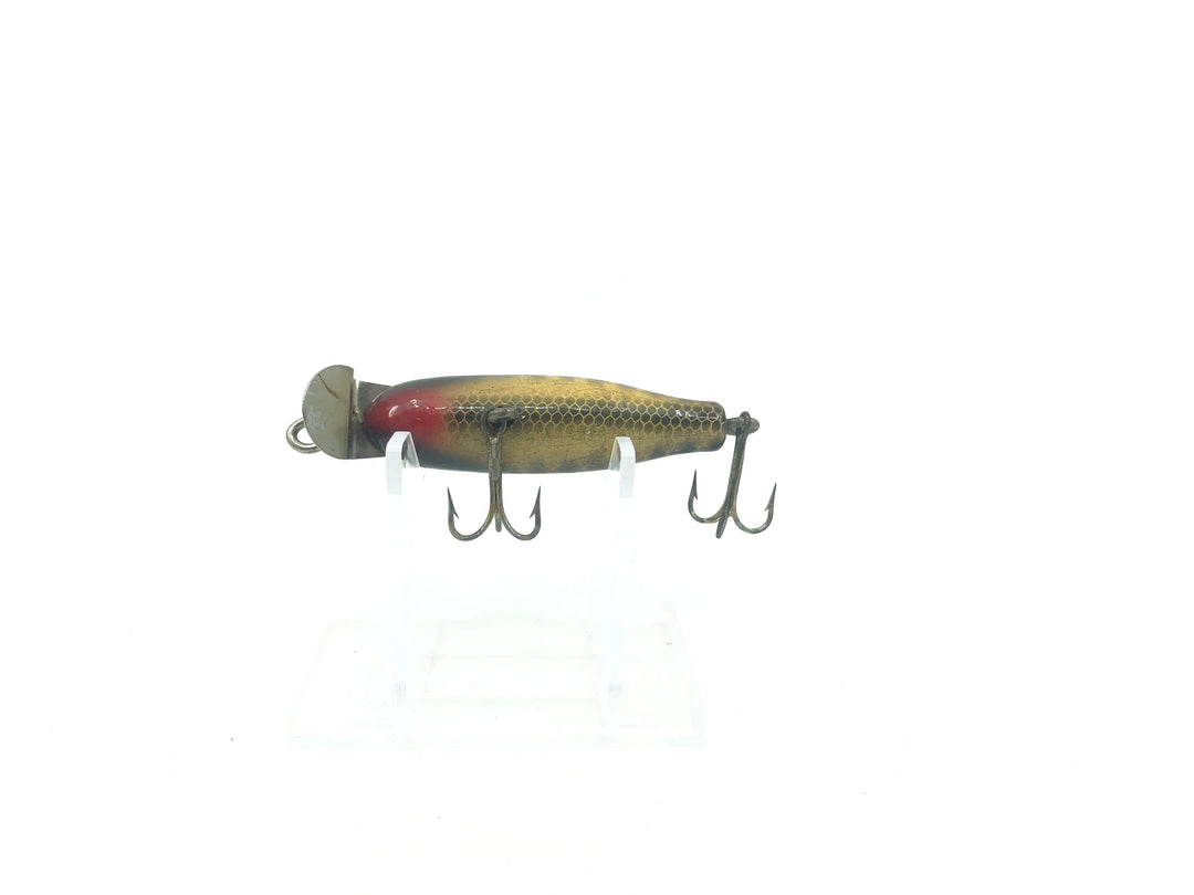 Creek Chub Wooden 9300 Spinning Pikie Black Scale Color 9333