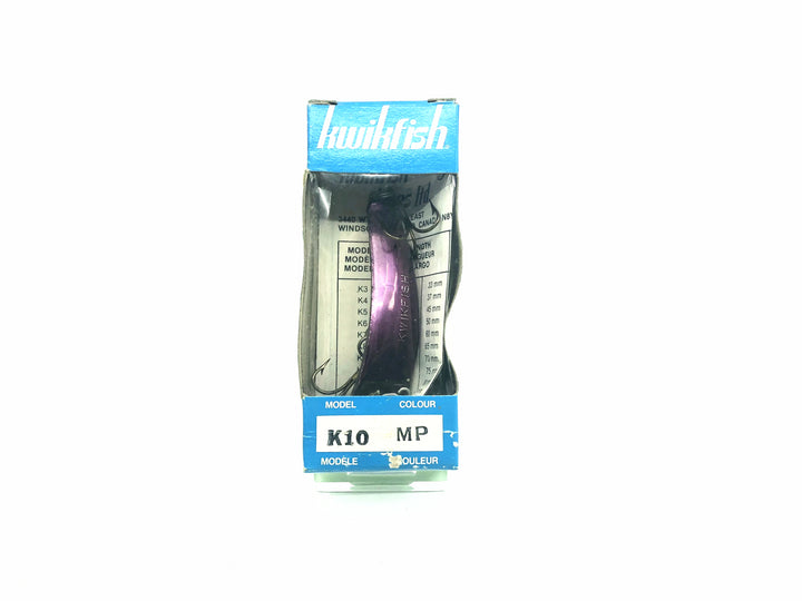 Pre Luhr-Jensen Kwikfish K10 MP Metallic Purple Color New in Box Old Stock