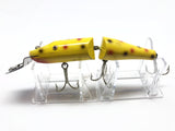 Creek Chub 2600 Jointed Pikie Lure Yellow Spotted Color 2614 