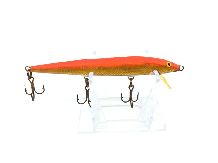 Original Rapala Floating Finland Orange and Gold White Belly Color