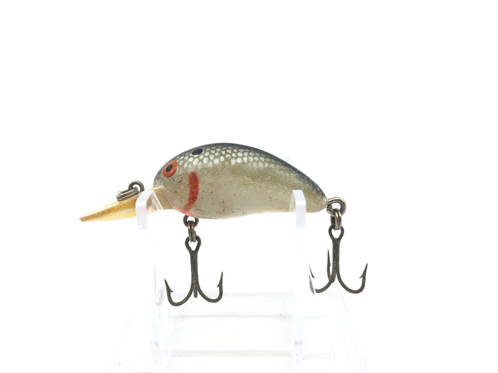 Bomber Model A 5A Screwtail Silver Shad Black Stripe Color