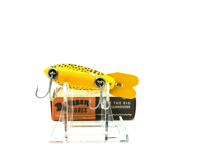 Bomber Wooden 400 Series Color #59 Yellow Coach Dog with Box